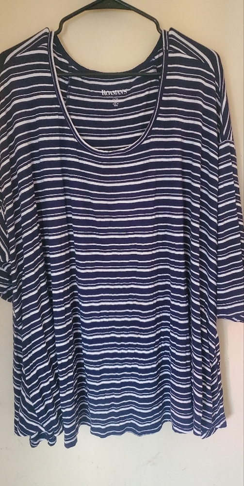 3/4 sleeve cotton tunic